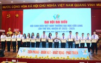 Đại hội đại biểu Hội Sinh viên Trường ĐH Cửu Long thành công tốt đẹp