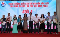 Báo Người Lao Động đoạt giải A và giải C Giải Báo chí Nguyễn Văn Tiết