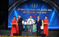 Báo Người Lao Động đoạt 2 Giải báo chí Quốc gia lần thứ XVII - năm 2022