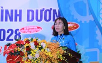 Bà Lê Thị Hồng Nhung tái đắc cử Chủ tịch Công đoàn các KCN Bình Dương