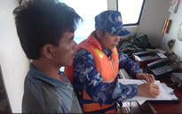 Vùng Cảnh sát biển 4 bắt quả tang tàu vận chuyển 250.000 lít dầu DO