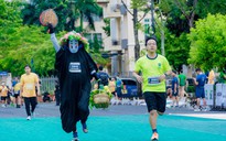 Hình ảnh “có 1 không 2" tại giải marathon quốc tế ở Hậu Giang