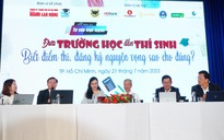 Tư vấn trực tuyến: Biết điểm thi, đăng ký nguyện vọng sao cho đúng?