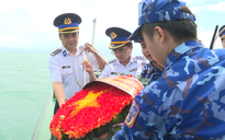 Vùng Cảnh sát biển 4 tri ân các anh hùng liệt sỹ trên vùng biển Tây Nam