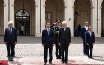 Tổng thống Ý chủ trì lễ tiễn chính thức Chủ tịch nước Võ Văn Thưởng