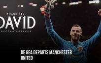 David de Gea chia tay Man United, đồng đội tri ân