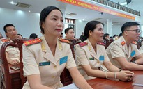 Thượng tá Huỳnh Thị Lê làm Chủ tịch Công đoàn công an TP Cần Thơ