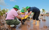 Khởi động dự án trồng cây bảo vệ đa dạng sinh học tại trang trại nuôi tôm C.P. Việt Nam