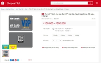 Thẻ VIP - "Dành cho bạn đọc VIP" đã có mặt trên Shopee, Tiki, Lazada