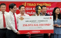 Một người từ Gia Lai nhận giải Jackpot 1 của Vietlott trị giá gần 257 tỉ đồng