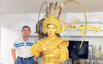 Tác giả bức tượng 3D của nghệ sĩ Vũ Linh nói gì khi bị đồn làm bằng sáp