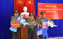 Bộ Công an thưởng "nóng", gửi thư khen Công an tỉnh Quảng Nam
