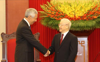 Tổng Bí thư Nguyễn Phú Trọng tiếp Thủ tướng Singapore Lý Hiển Long