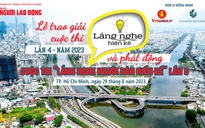 Trao giải cuộc thi "Lắng nghe người dân hiến kế" lần 4 - 2023