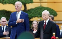 Tổng Bí thư Nguyễn Phú Trọng chủ trì lễ đón Tổng thống Mỹ Joe Biden