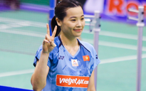 Thắng đối thủ Thái Lan, Nguyễn Thùy Linh thẳng tiến bán kết Vietnam Open 2023