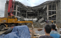 Quảng Bình: Trung tâm Văn hóa 50 tỉ đồng bất ngờ sập giàn giáo khi đổ bê tông