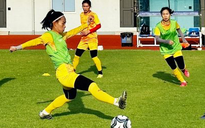 Tuyển nữ Việt Nam tích cực chuẩn bị cho trận đấu với Bangladesh