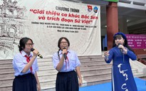 "Tình Ca Bắc Sơn" đưa âm nhạc dân ca đến học đường