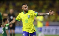 Neymar vượt kỷ lục của "Vua" Pele, Brazil thắng giòn giã Bolivia