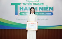 Hoa hậu Nguyễn Thanh Hà nhận bằng khen "Thanh niên tiêu biểu TP HCM 2023"