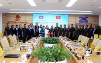 Cục Phát triển của Campuchia thăm và chúc Tết Trường ĐH Cửu Long