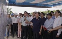 Chủ tịch Quốc hội Vương Đình Huệ kiểm tra dự án thành phần 3 Cao tốc Biên Hòa- Vũng Tàu