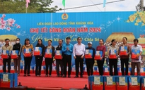 Chủ tịch UBND tỉnh Khánh Hoà vui “Tết sum vầy” với người lao động