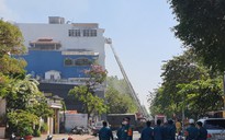 Cháy nhà 6 tầng ở quận Tân Phú