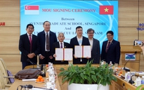 Trường ĐH Cửu Long ký kết hợp tác với 1 trường ở Singapore