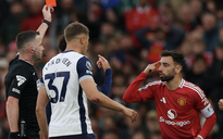 Man United kháng cáo thành công, Bruno Fernandes được hủy thẻ đỏ