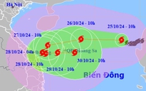 Dự báo hướng di chuyển dị thường của bão Trami