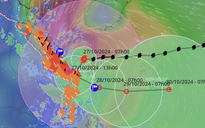 Bão Trami giật cấp 11, tâm bão còn cách Đà Nẵng khoảng 50 km