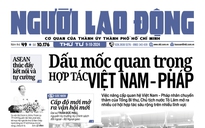 Báo in ngày 9-10: Dấu mốc quan trọng hợp tác 
Việt Nam – Pháp