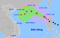 Bão Toraji giật cấp 12 vào Biển Đông, trở thành bão số 8