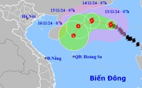 Bão số 8 suy yếu, miền Trung mưa lớn