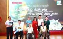 Trao giải cuộc thi viết “Người thầy  kính yêu” lần 3: Đong đầy cảm xúc về đạo nghĩa thầy trò