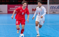 Futsal nữ Việt Nam thắng đậm ngày ra quân giải Đông Nam Á