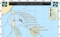 Áp thấp gần Philippines mạnh lên thành bão, có thể thành cuồng phong