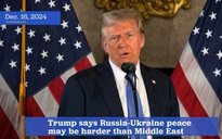 Ông Donald Trump họp báo bất ngờ, nói về xung đột Nga - Ukraine