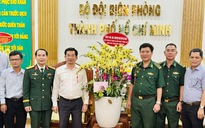 Lãnh đạo TP HCM thăm, chúc mừng các đơn vị quân đội