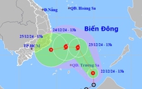 Áp thấp nhiệt đới khả năng mạnh lên thành bão, hướng vào Nam bộ