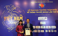 "Tủ sách tiếng Việt" giành giải nhì Giải thưởng toàn quốc về thông tin đối ngoại