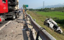 Thông tin chi tiết vụ tai nạn 2 người chết, 3 người bị thương trên cao tốc Cam Lộ - La Sơn
