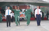 Trưởng Ban Tuyên giáo Trung ương dự lễ an táng hài cốt liệt sĩ ở Tây Ninh