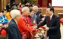 Chủ tịch Quốc hội chúc Tết Đảng bộ, chính quyền và nhân dân Hà Nội