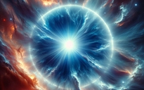 Sự ra đời "quái vật" siêu khổng lồ xanh, sáng gấp 10.000 lần Mặt Trời