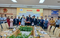 Trường ĐH Cửu Long làm việc với Hiệp hội Kinh tế, Văn hóa Hàn – Việt