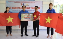 Khánh thành công trình “Đường Thanh niên”, 1.000 lá cờ Tổ quốc đến với huyện Giồng Trôm