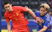 Giải U23 châu Á: Trung Quốc đưa thủ môn đá tiền đạo, thua Nhật Bản trong thế hơn người